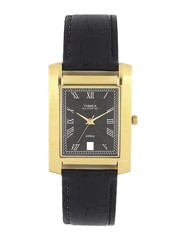 Timex Men Black Dial Watch