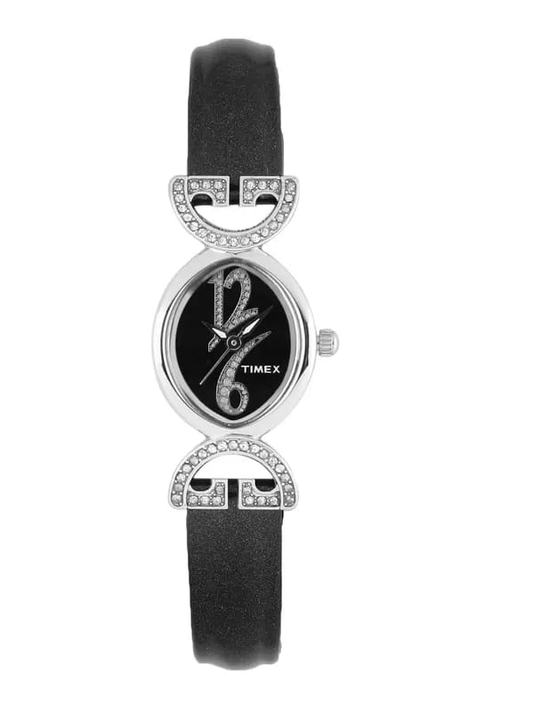 Timex Women Black Dial Watch