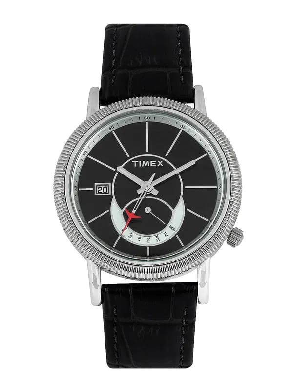 Timex Men Black Dial Watch J201
