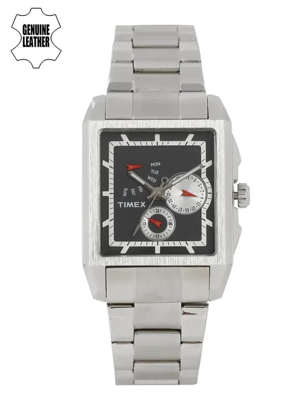 Timex Men Black Analogue Watch J300