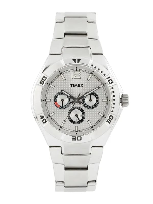 Timex Men Silver Dial Watch