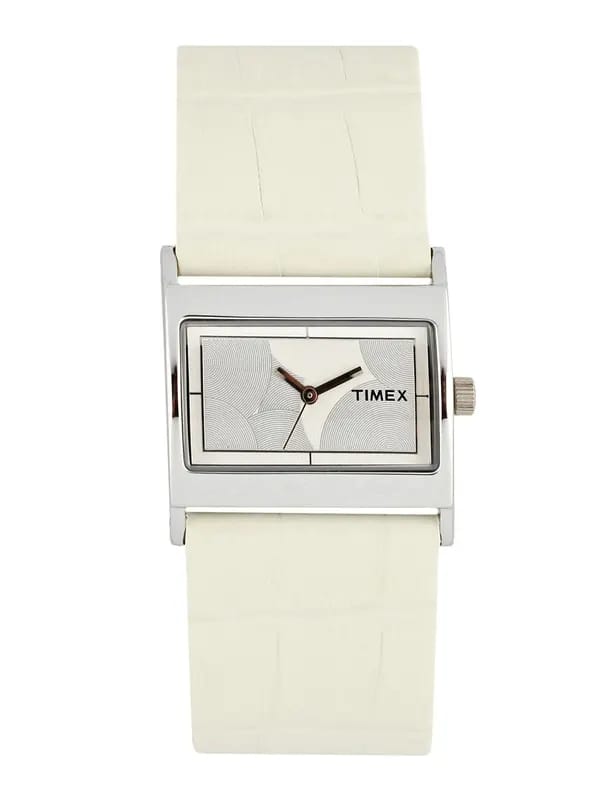 Timex Women White Dial Watch