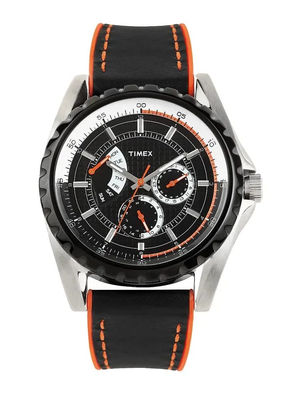 Timex Men Black Dial Watch