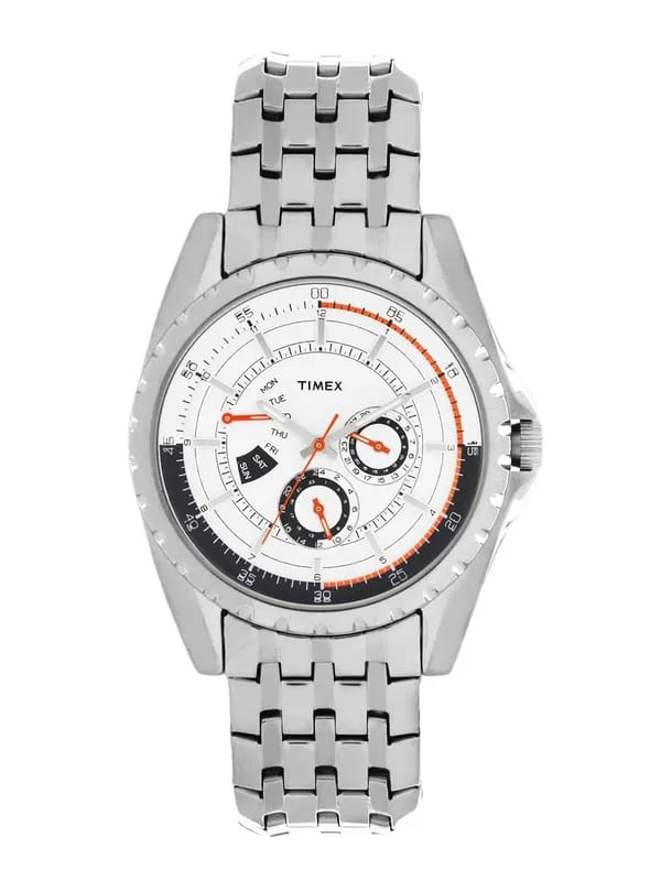 Timex Men White Dial Watch