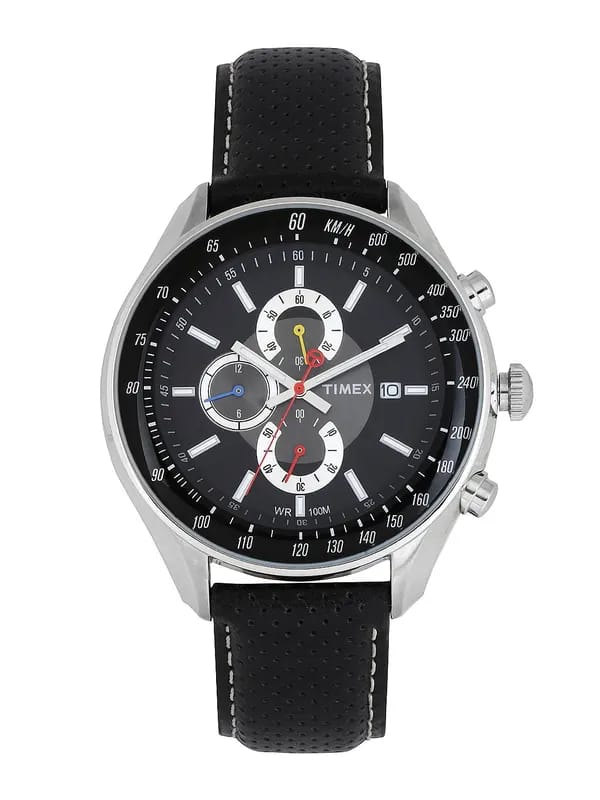 Timex Men Black Dial Watch T2N156