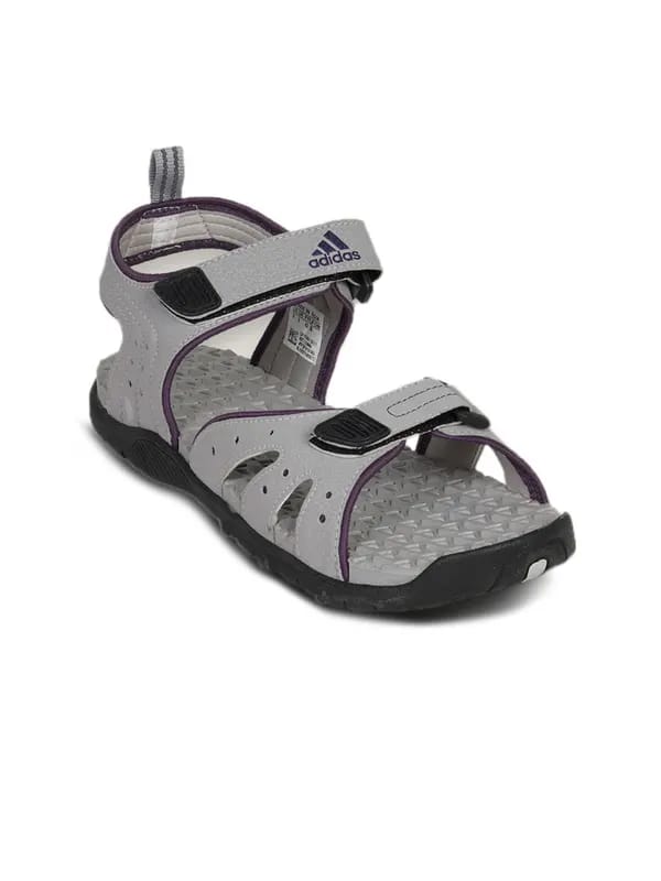 ADIDAS Women Receptor Grey Black Sandals