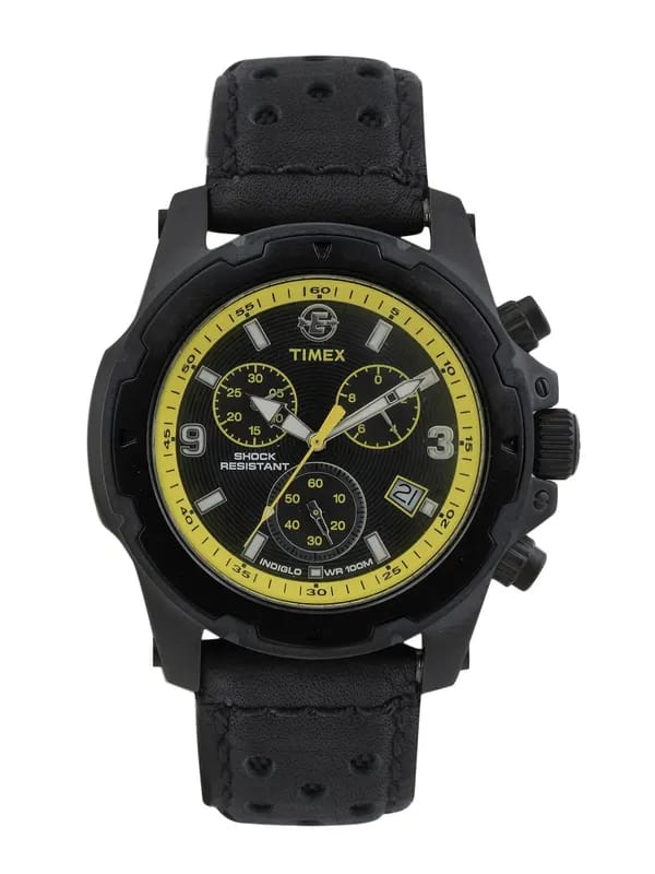Timex Men Black Dial Watch