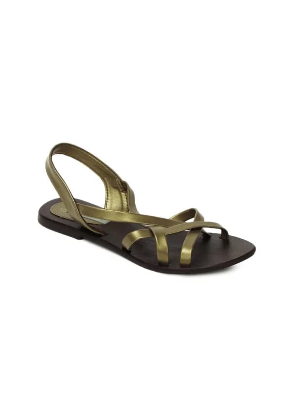 Catwalk Women Bronze Sandals