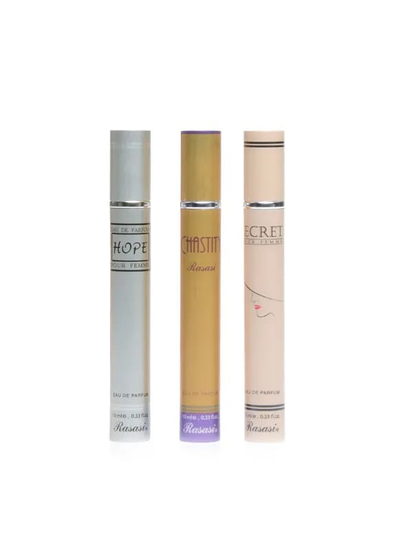 Rasasi Women Pack of 3 Perfumes