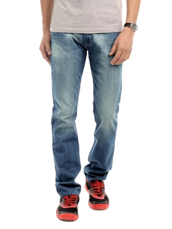 Peter England Men Blue Jeans