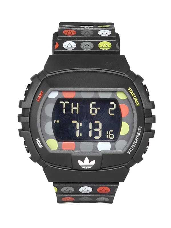 ADIDAS Unisex New York Griffiti Digital Black Watch