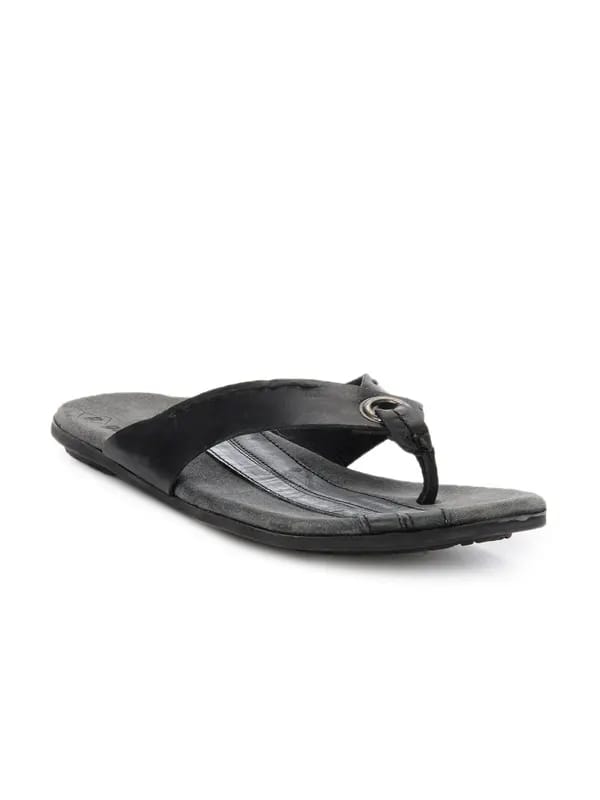 Ganuchi Men Black Sandals