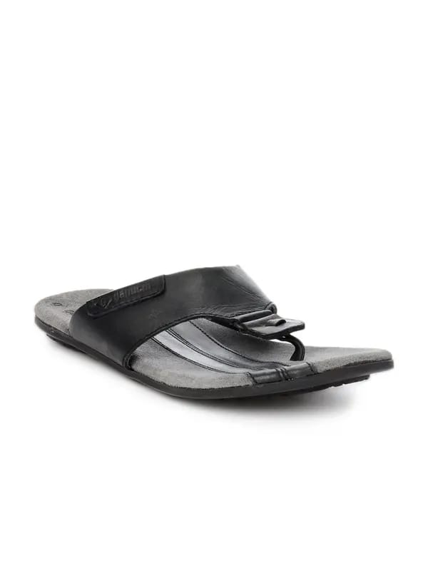 Ganuchi Men Black Sandals