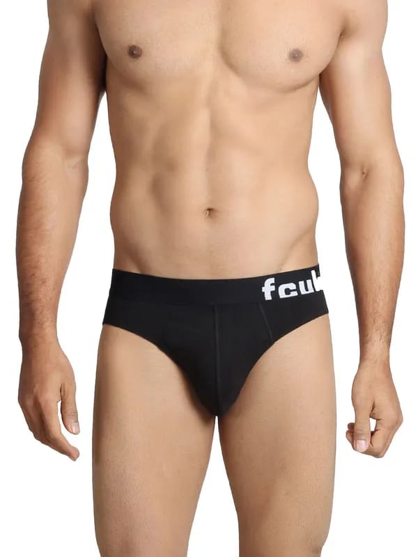 FCUK Underwear Men Black Brief