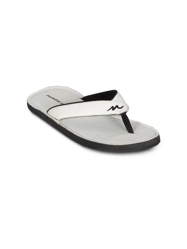 Numero Uno Men's White Casual Flip Flop