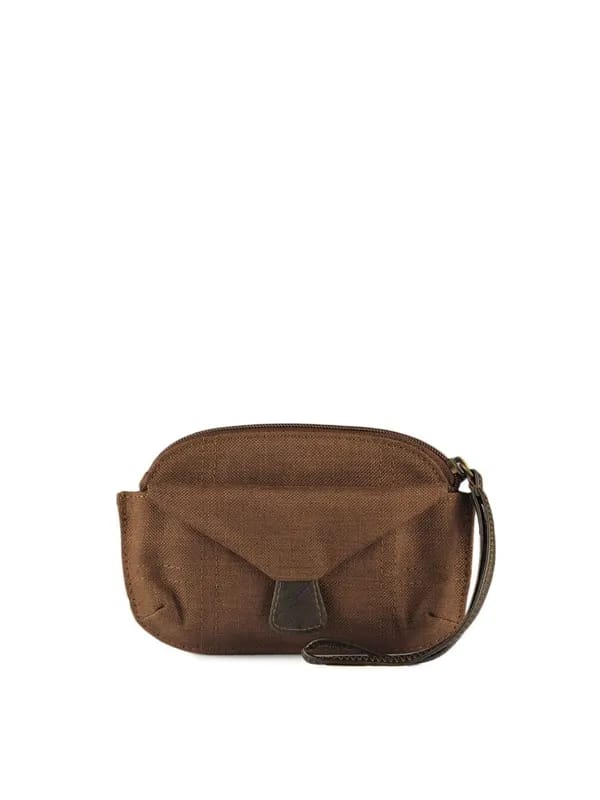 Baggit Women Brown Chakde Lips Mobile Pouch