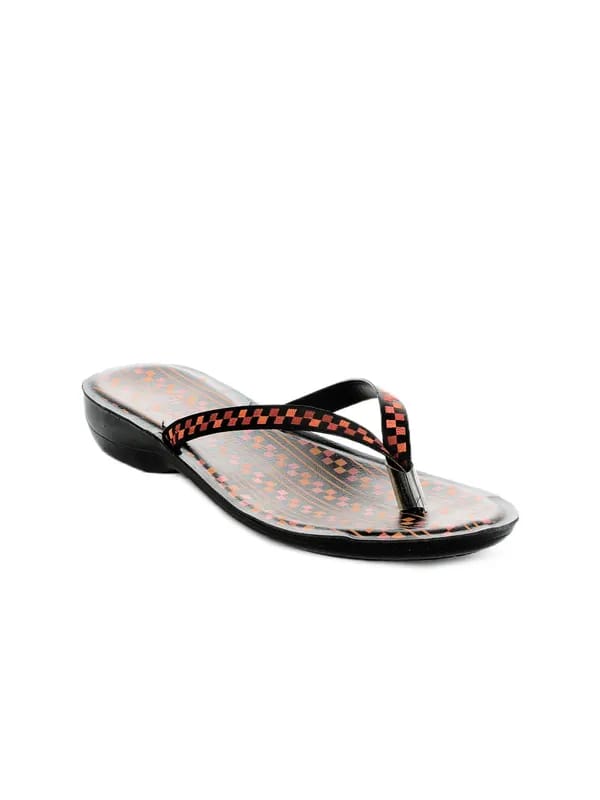 Tiptopp Women Orange Flip Flops