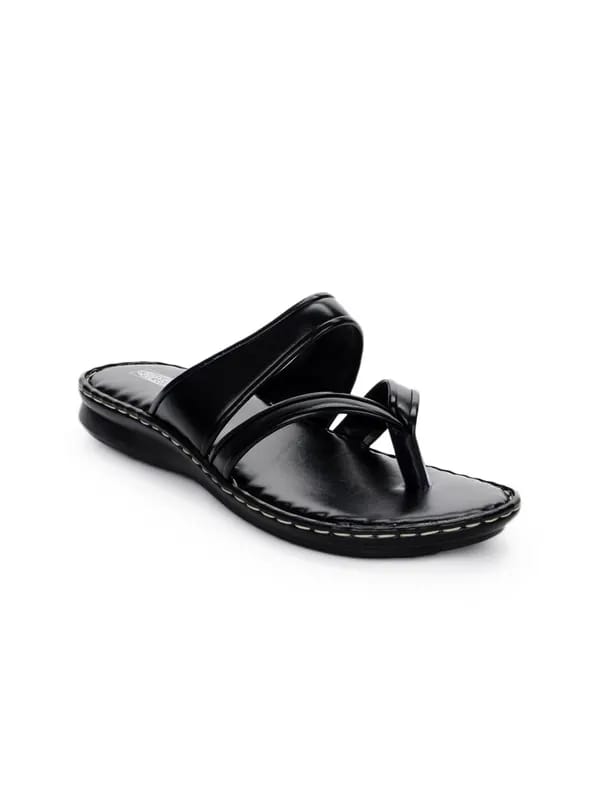 Tiptopp Women Black Flats