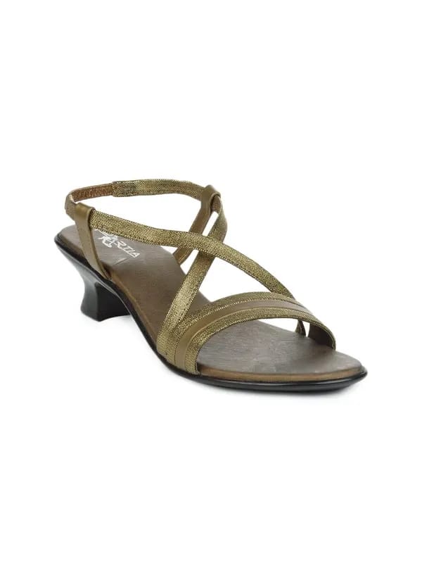 Portia Women Gold Heels