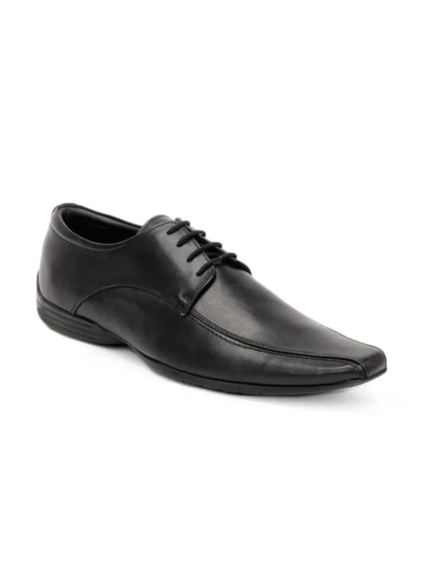 Carlton London Men Black Formal Shoes