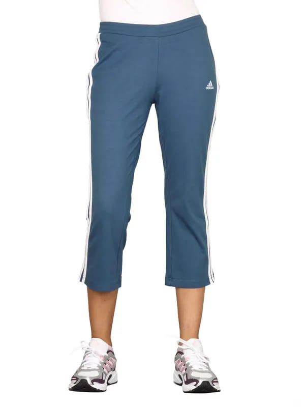 ADIDAS Women 3S Blue Capri