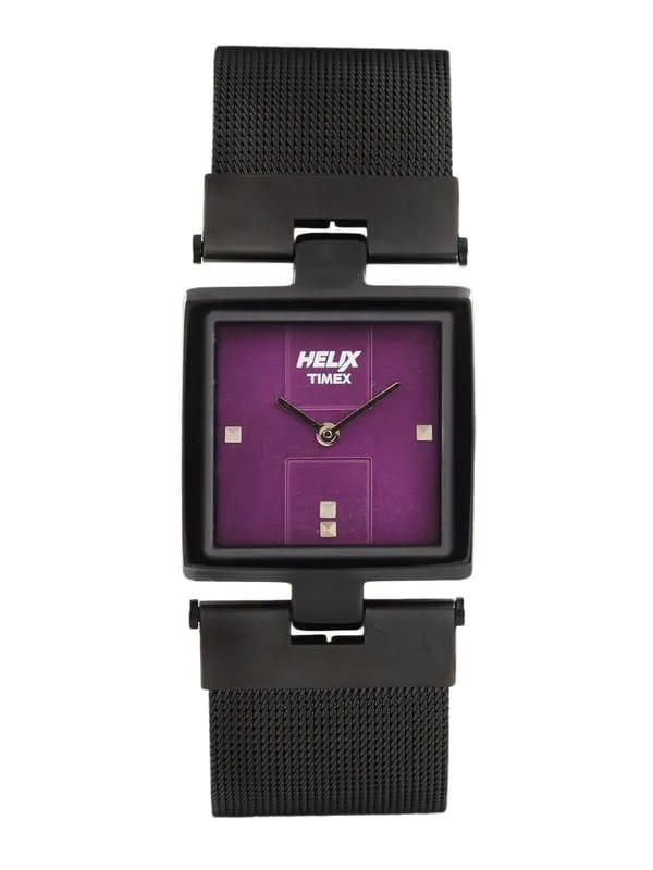 Helix Women Purple Dial Watch