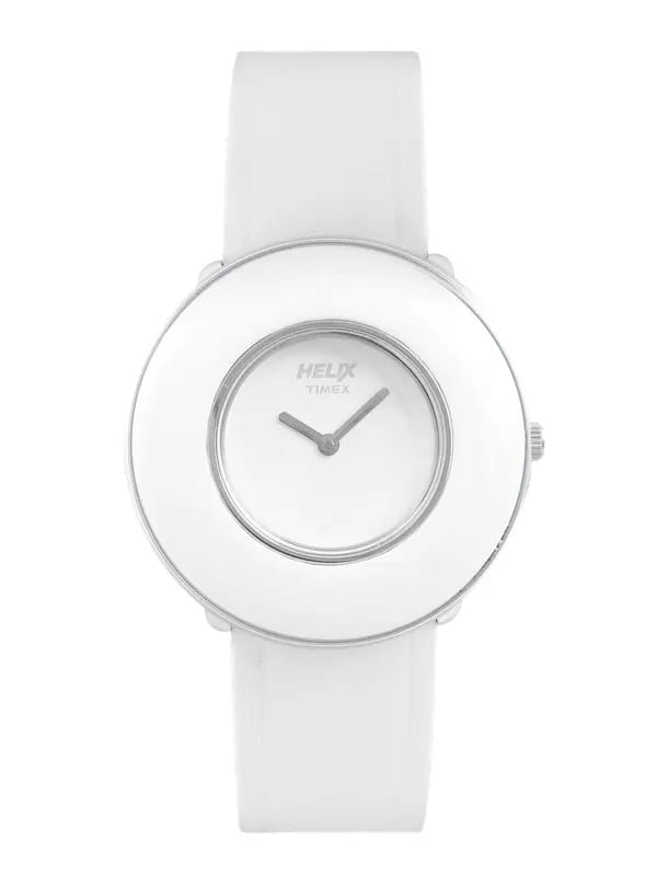Helix Women White Dial Watch