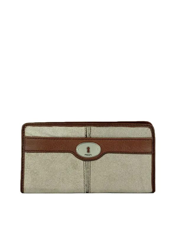 Fossil Women Silver Wallet