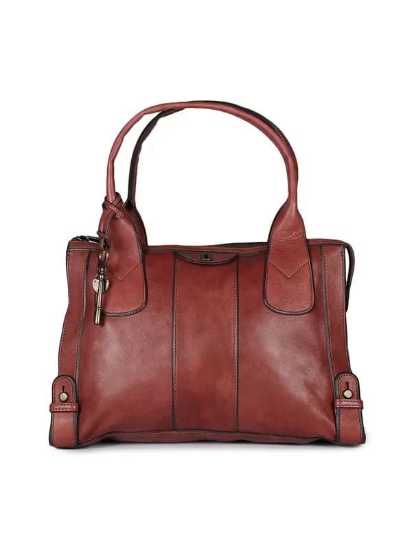 Fossil Women Red Handbag