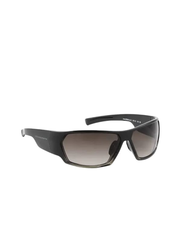 United Colors of Benetton Men Black Sunglasses