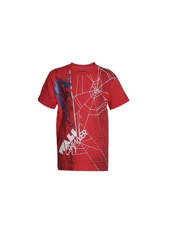 The Amazing Spiderman Boys Red T-Shirt