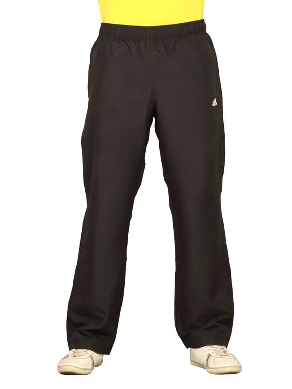 ADIDAS Men's Woven Black White Track Pant