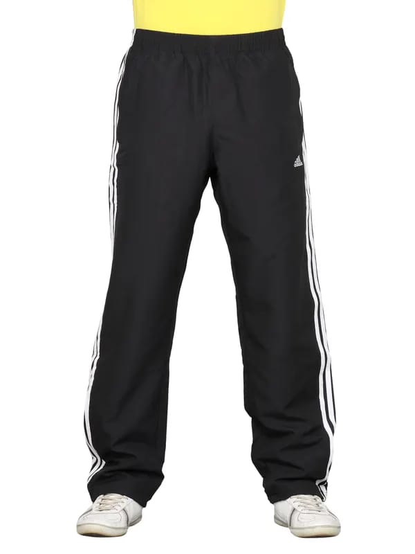 ADIDAS Men's Black White Track Pant
