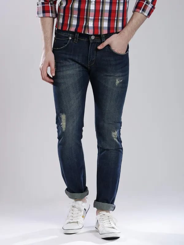 French Connection Navy Washed Skinny Stretchable Jeans