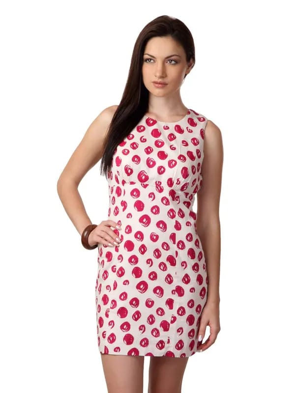 French Connection Women Beige Dress