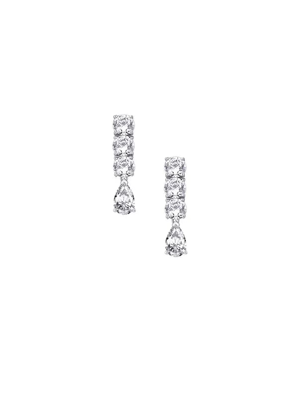 Lucera Women Silver Earrings