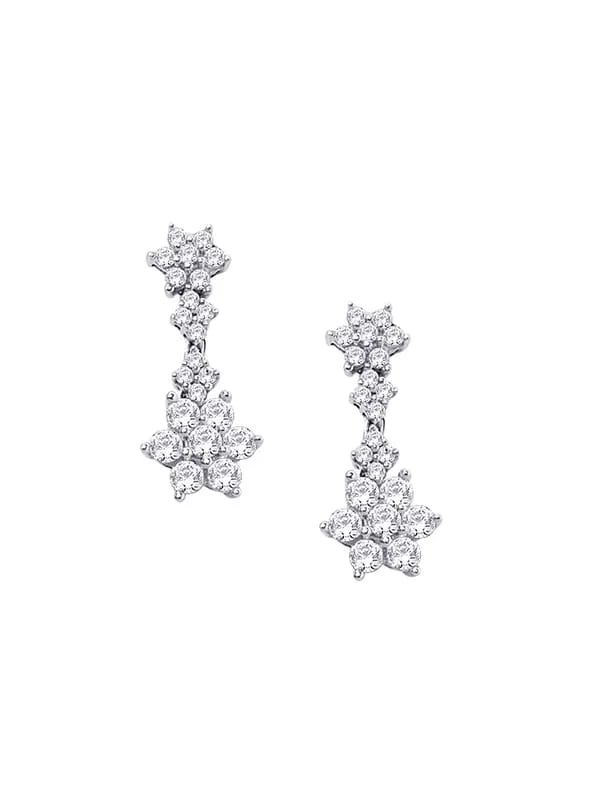 Lucera Women Silver Earrings