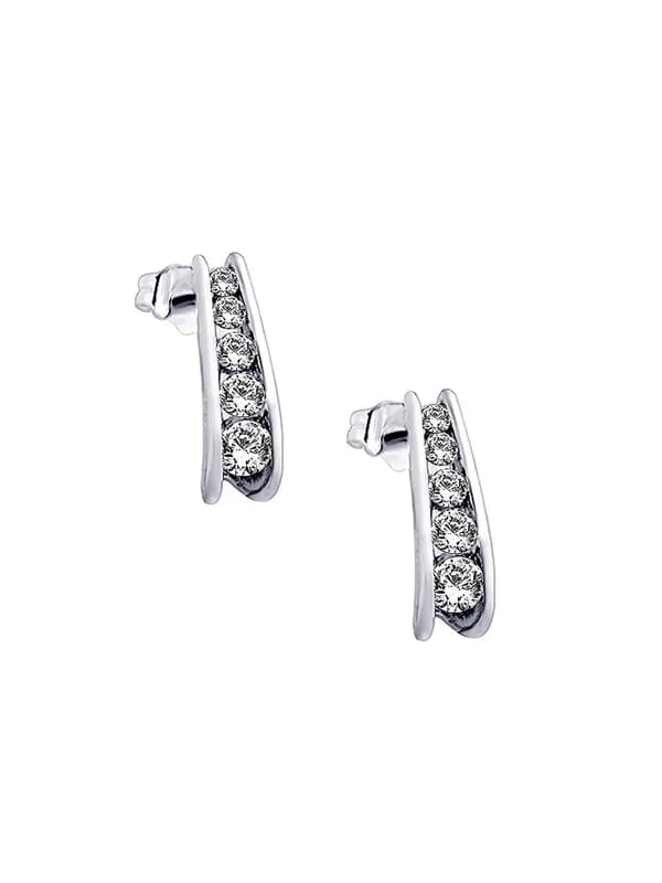 Lucera Women Silver Earrings