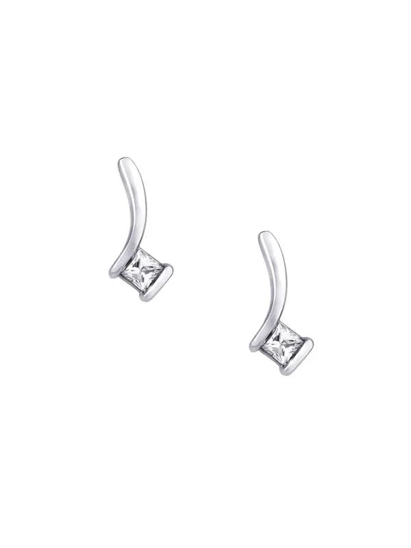 Lucera Women Silver Earrings