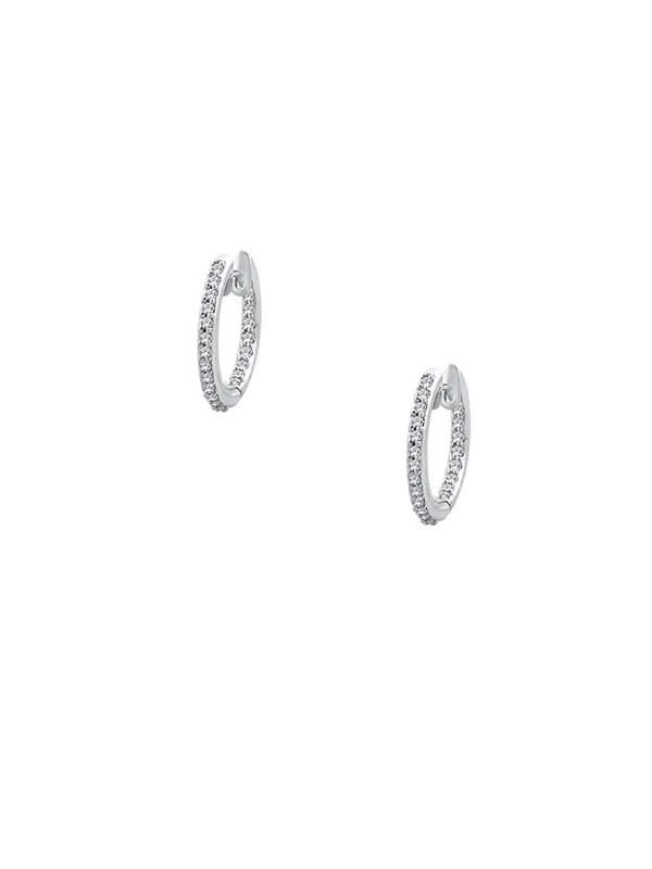 Lucera Women Silver Earrings