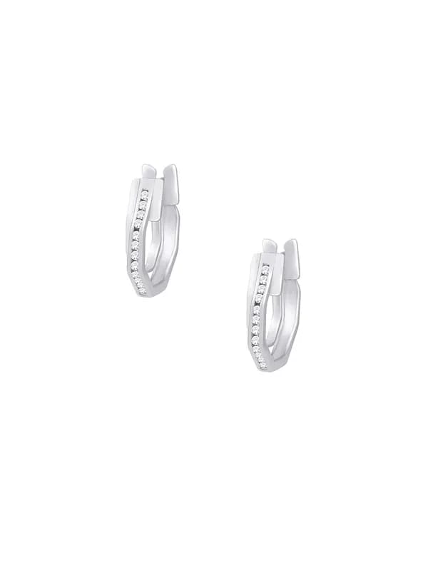 Lucera Women Silver Earrings