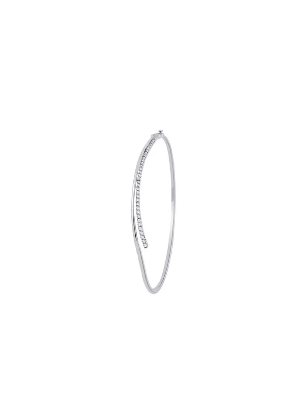 Lucera Women Silver Bangle