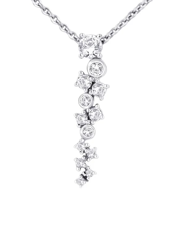 Lucera Women Silver Pendant with Chain