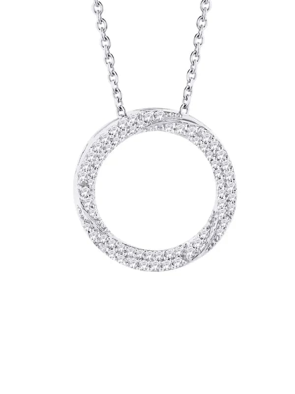 Lucera Women Silver Pendant with Chain