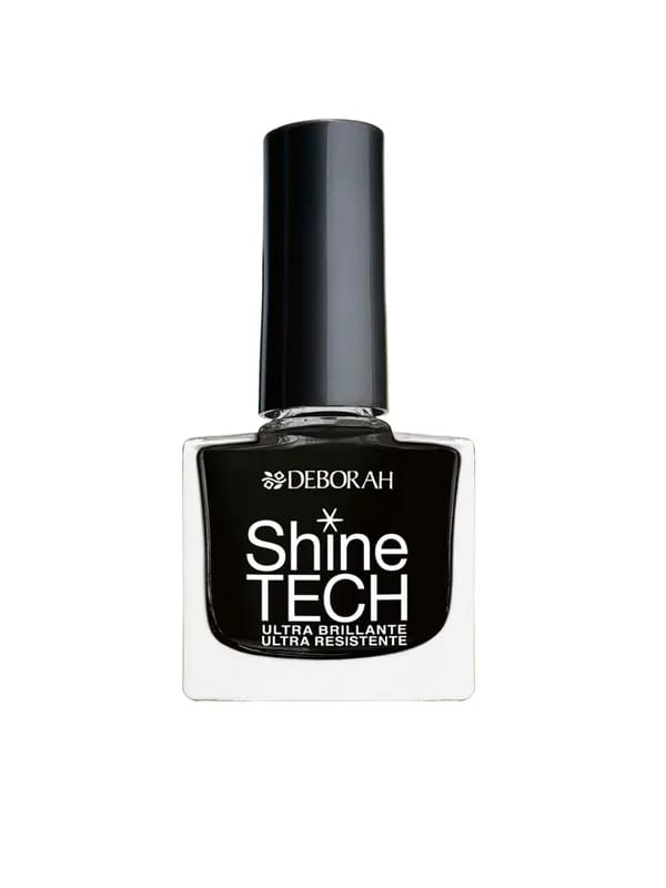 Deborah Shine Tech Black Nail Polish 30