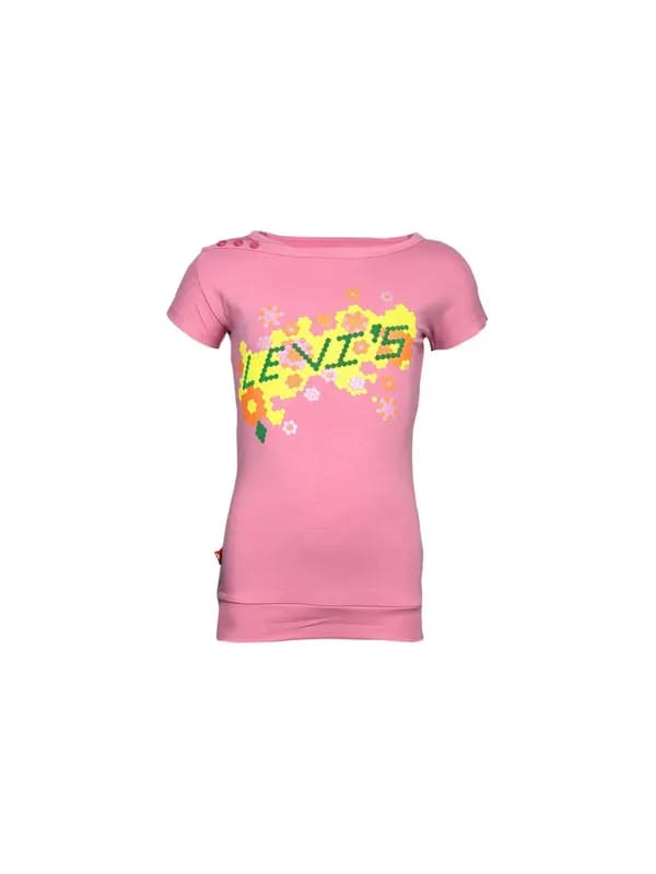 Levis Kids Girls Diane Pink Top