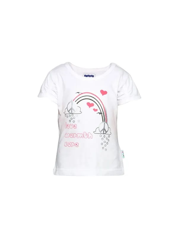 Gini and Jony Girl's Vollie White Infant Kidswear