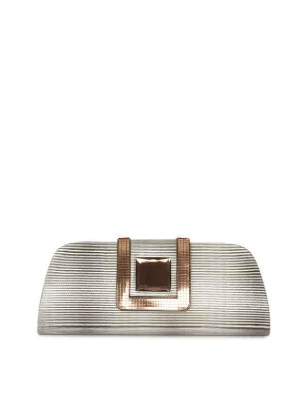Spice Art Women White Clutch