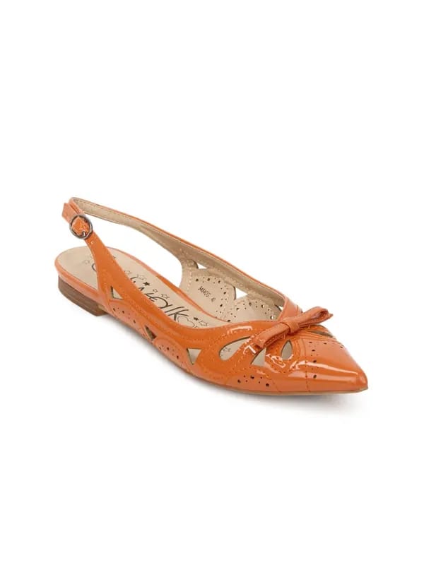 Catwalk Women Orange Flats