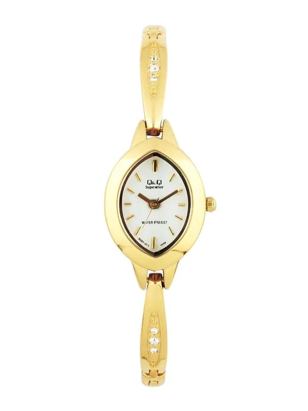 Q&Q Women White Dial Analog Watch